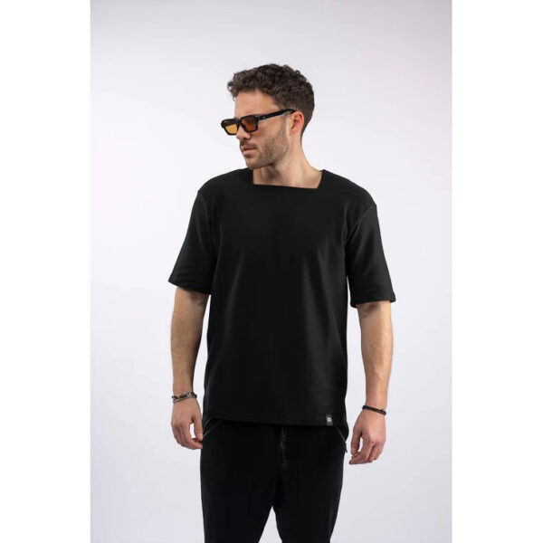 Jacquard Fabric T-Shirt