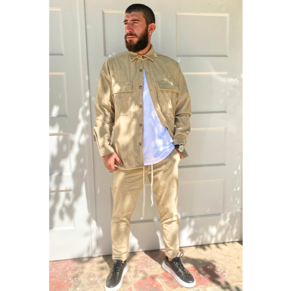 COTLE SET OVERSHIRT/PANTS