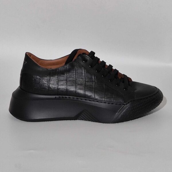 NORTHWAY LEATHER SNEAKER 946 BLACK/BLACK