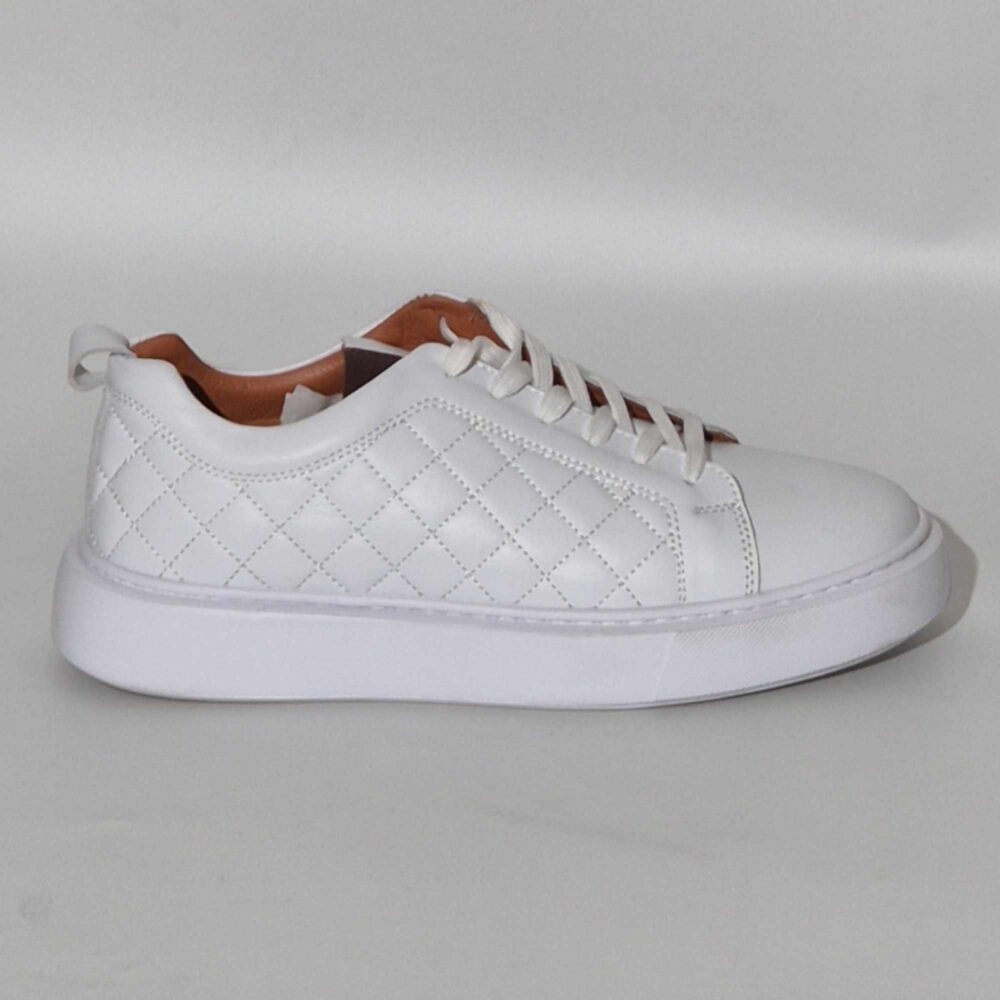 BEN TAILOR LEATHER SNEAKER PURE AVENUE WHITE
