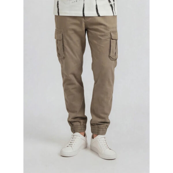 Elastic Ankle Cargo Pants
