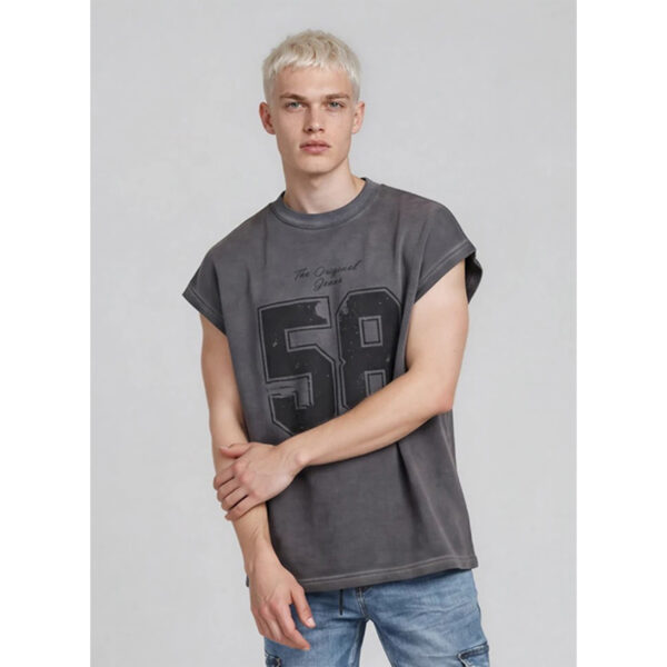Oversized Sleeveless T-Shirt