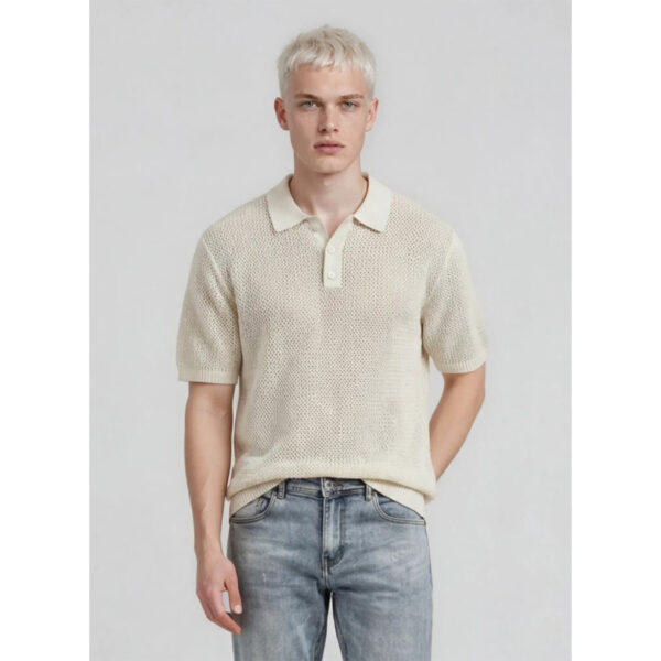 Knitted Polo Shirt 003