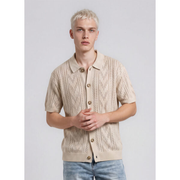 Oversized Knitted Overshirt