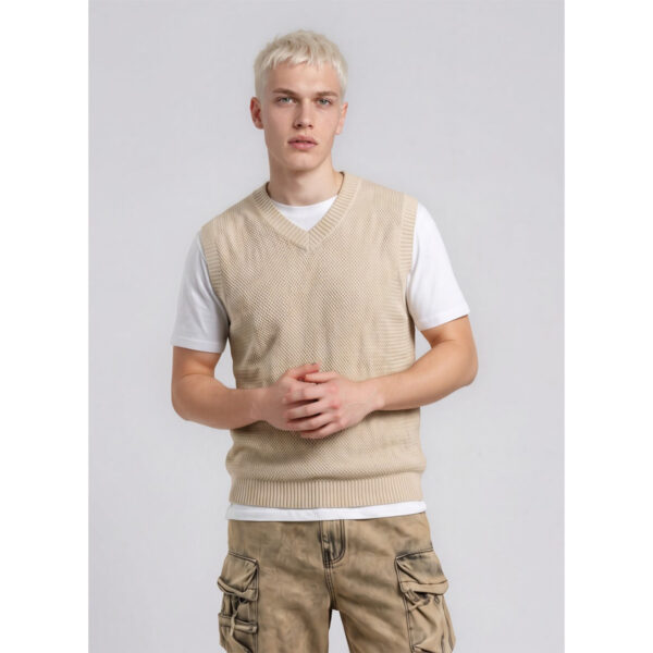 Oversized Sleeveless Knitted