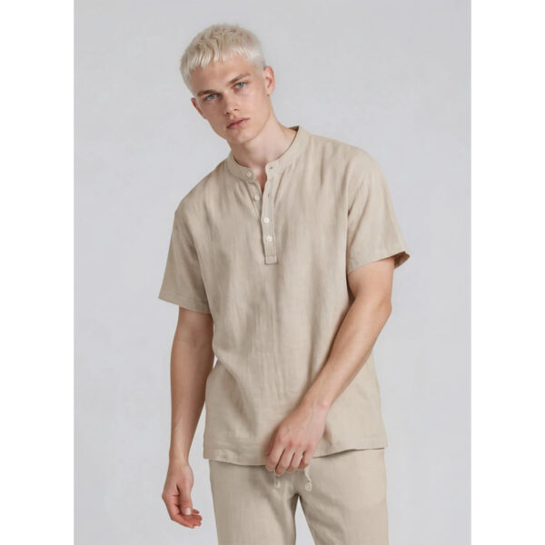 Mao Cotton Shirt