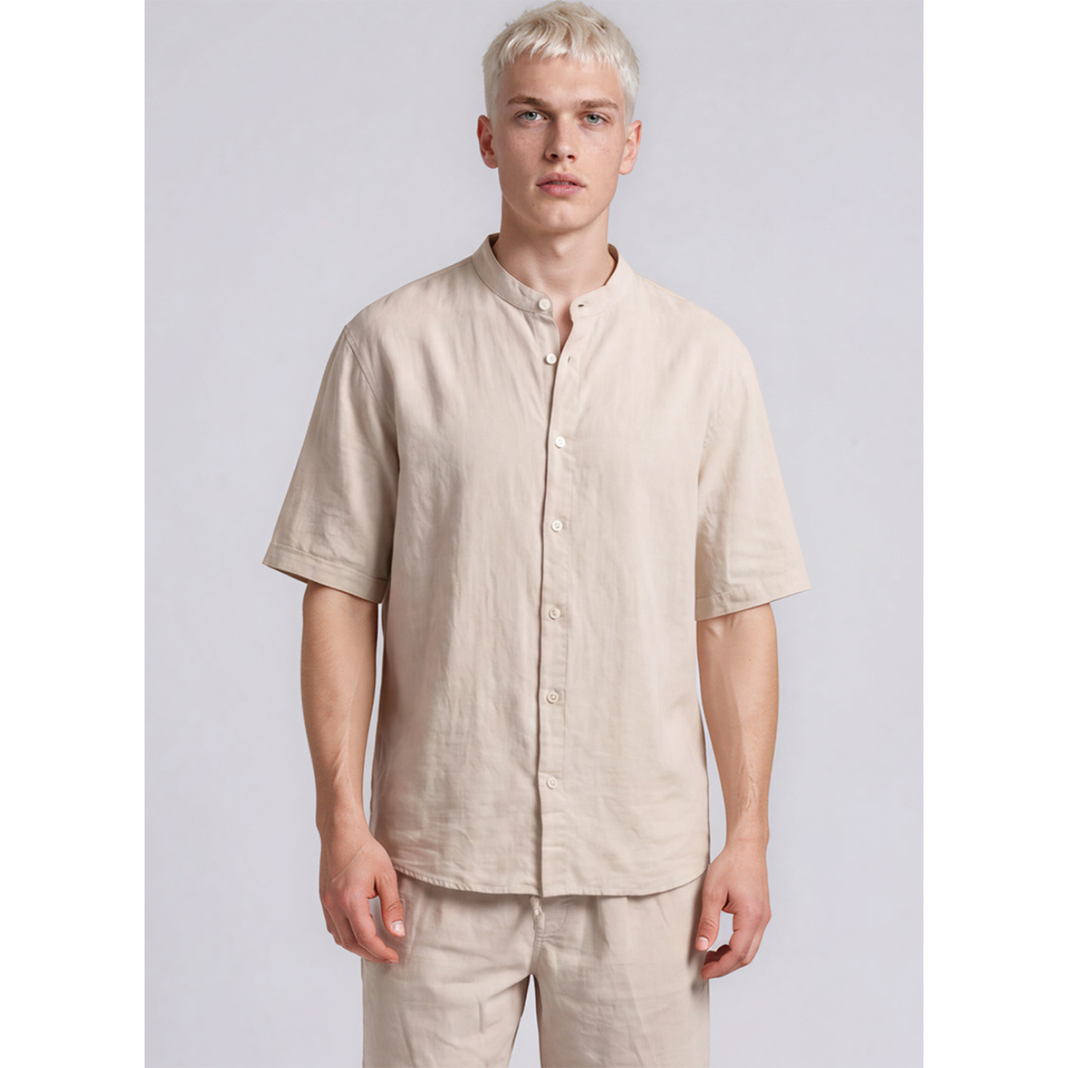 Mao 100% Linnen Shirt - Image 5